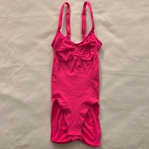 SKIMS Pink Shapewear Bodysuit
